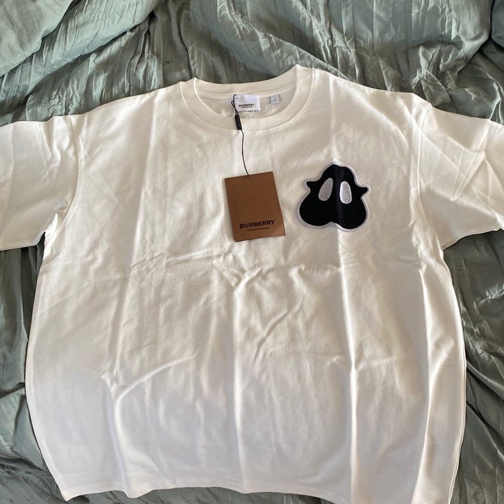 Burberry stitched monogram tee